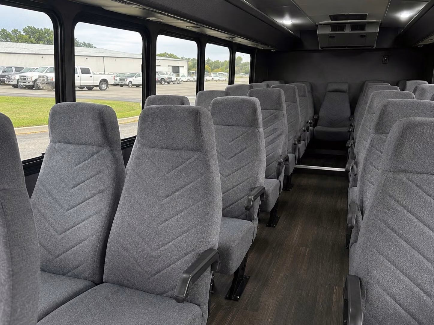 20 passenger minibus inside