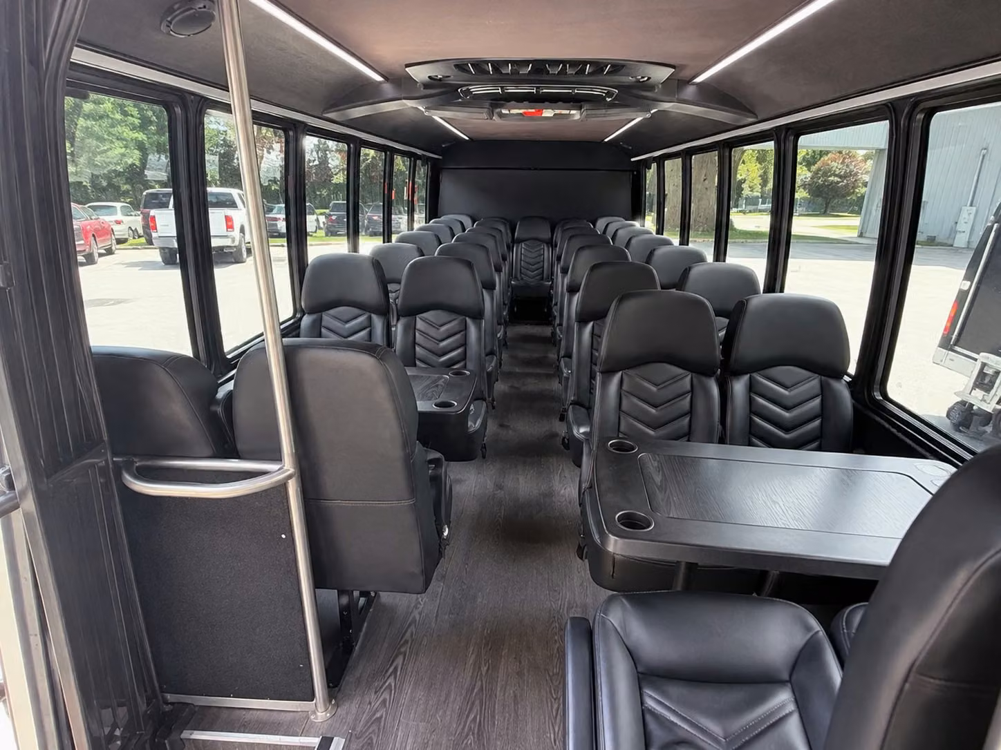 20 passenger minibus interior