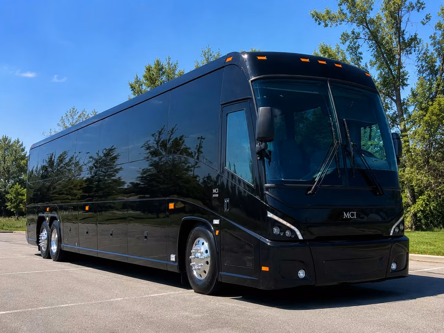 56 passenger charter bus
