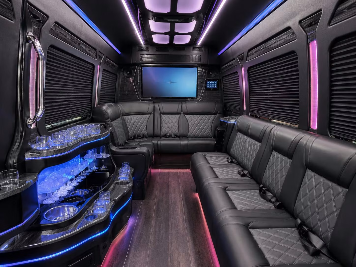 sprinter limousine inside