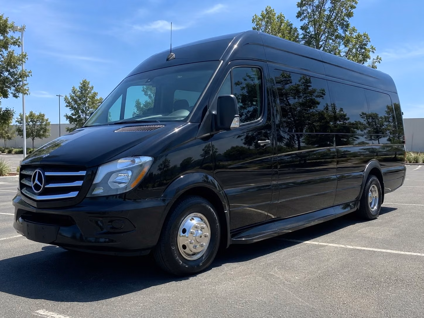 sprinter van with driver